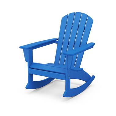 POLYWOOD Nautical Adirondack Chair Reviews Wayfair